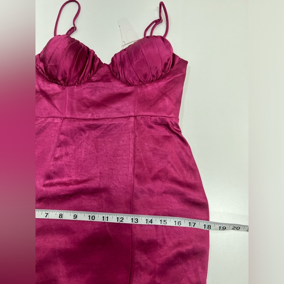 Selfie Leslie Hello Molly Anything Goes Maxi Dress Magenta New With Tags Small - Picture 11 of 16